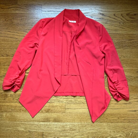 Red Lightweight Blazer - Picture 1 of 7